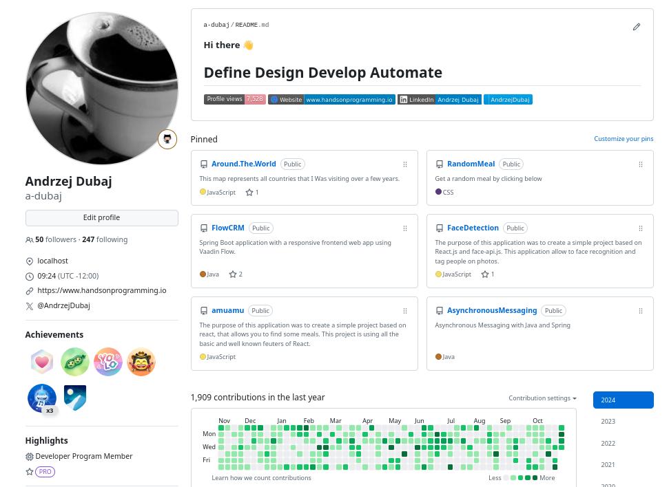 GitHub Profile